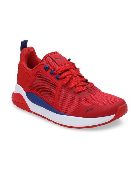 

Puma Unisex Red & Blue Anzarun Cheer Jr Sneakers