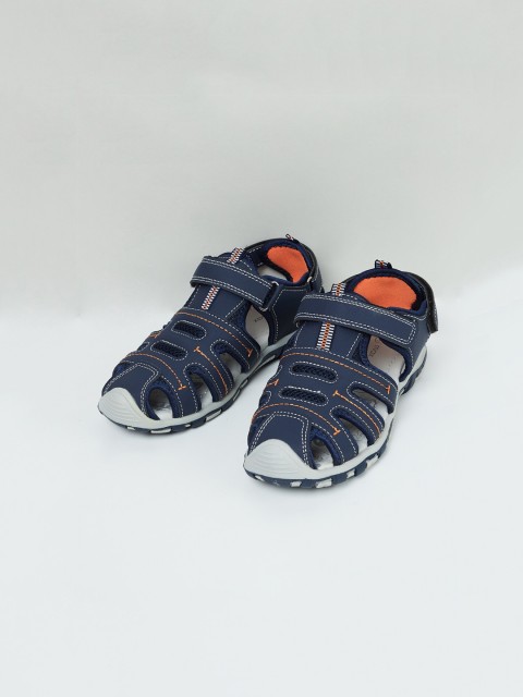 

max Boys Navy Blue Sandals