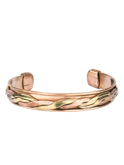 

DESI COLOUR Rose Gold-Toned Kada Bracelet