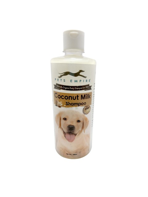 

PETS EMPIRE Naturally Organic Cats & Dogs Shampoo - 500 ml, White