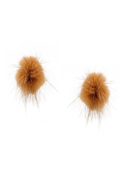 

Foxy Sperks Brown Handcrafted Contemporary Studs