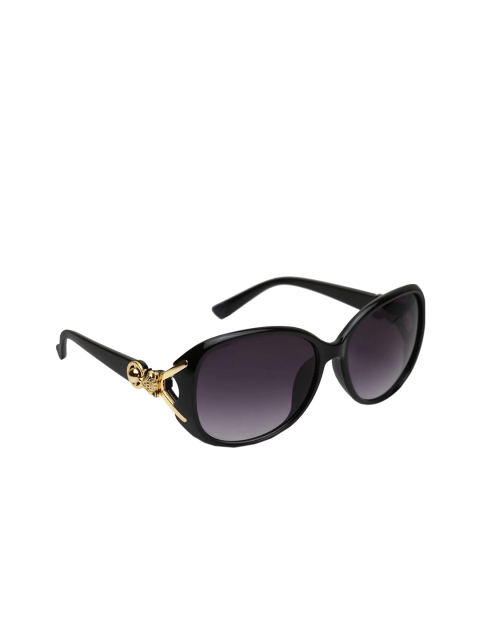 

AVANT-GARDE PARIS Women Polarised And UV Protected Lens Wayfarer Sunglasses 4993923159565, Black