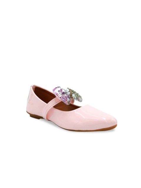 

Jazzy Juniors Girls Pink Slip-On Sneakers