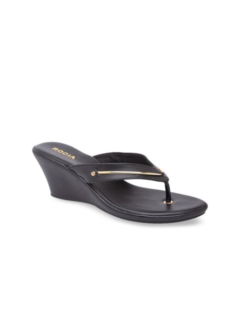 

Rocia Women Black Embellished Wedges