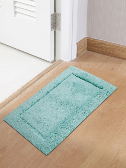 

SPACES Turquoise Blue Faux Fur 2000 Gsm Hygro Large Bath Mat