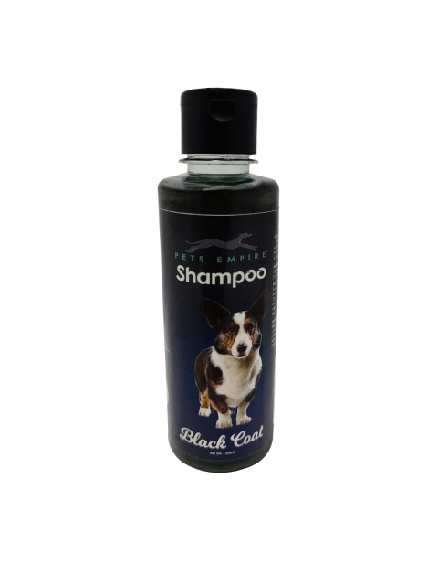 

PETS EMPIRE Naturally Organic Body Pet Shampoo 200 ml, Black