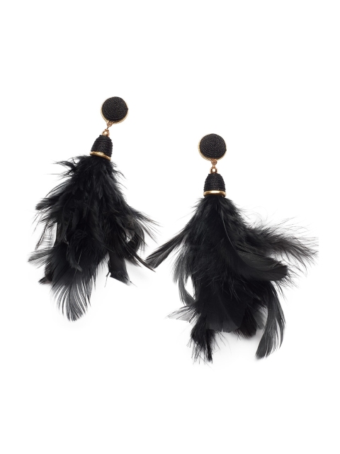

Foxy Sperks Black Contemporary Drop Earrings