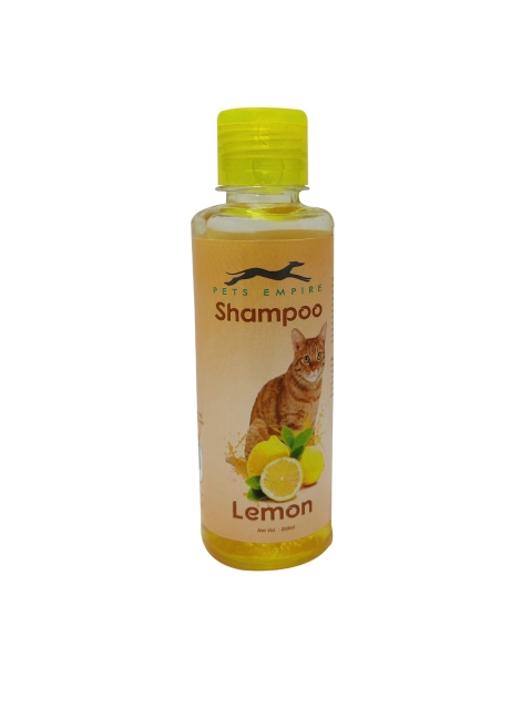 

Naturally Organic Body Shampoo for Pets,Pack of 1 (Lemon, 200ML), Yellow