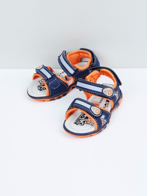 

max Boys Navy Blue Comfort Sandals