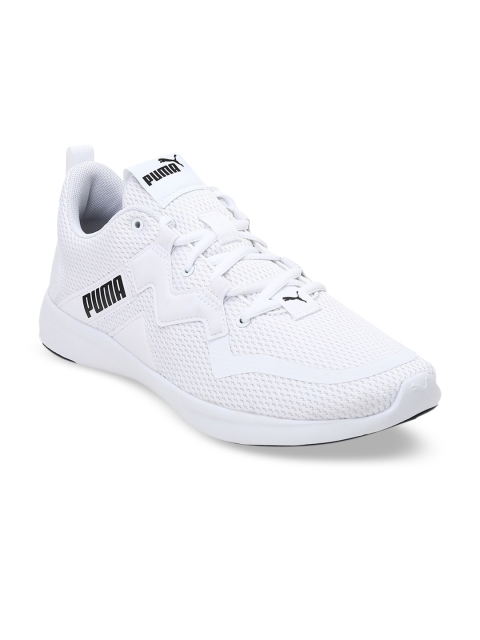 

Puma Men White Mesh Softride Vital Running Shoes