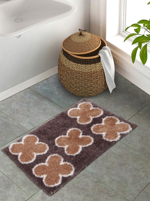 

Spaces Intensity Multi Colour 100% Polyster 1962 Gsm Printed Door Mat, Brown