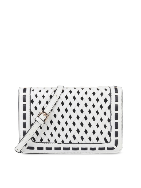 

Metro White Solid Sling Bag