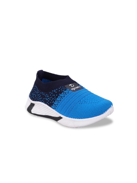 

FEETWELL SHOES Boys Blue Printed Sneakers
