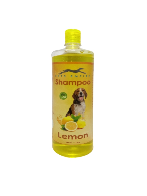 

PETS EMPIRE Lemon Organic Body Pet Shampoo 1000 ml, Yellow