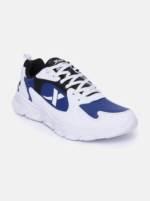 

Xtep Men White & Blue X-Running Sports Shoes