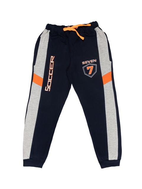 

Todd N Teen Boys Blue & Grey Colourblocked Joggers