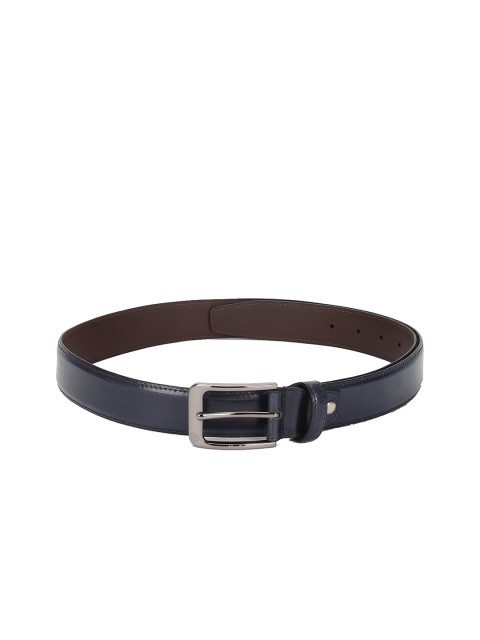 

Allen Solly Men Blue Solid Leather Belt