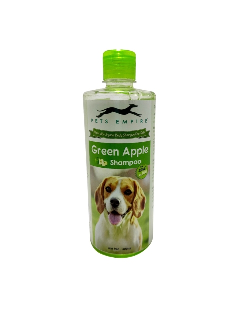 

PETS EMPIRE Green Apple Naturally Organic Body Shampoo for Pets - 500 ml