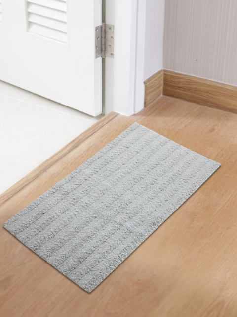 

SPACES Grey Solid 1850 GSM Rectangular Bath Mat