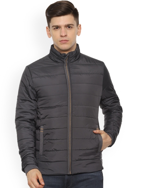 

Van Heusen Sport Men Grey Solid Padded Jacket