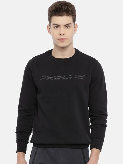

Proline Active Men Black Printed Sweatshirt