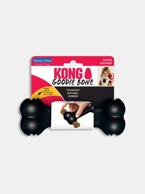 

KONG Extreme Goodie Bone Dog Toy, Black