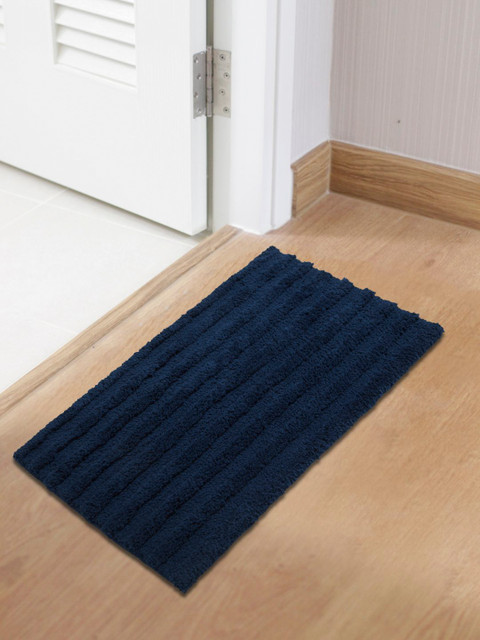 

SPACES Navy Blue Swift Dry Xavier 1850 GSM Bath Mat