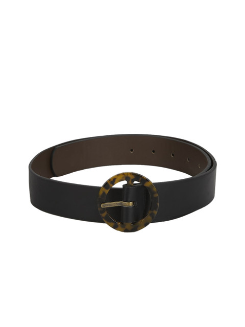 

AMERICAN EAGLE OUTFITTERS Women Black Solid Belt