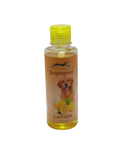 

PETS EMPIRE Naturally Organic Body Shampoo for Pets 200ml, Yellow