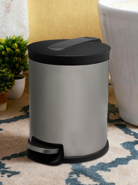 

OBSESSIONS Metallic-Toned Solid 5L Pedal Bin 5 Litre