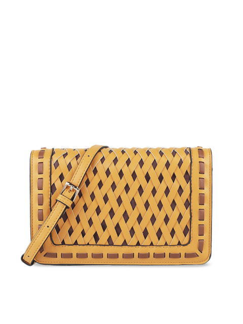 

Metro Yellow Solid Sling Bag