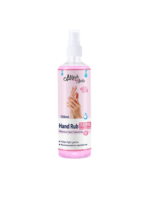 

Mirah Belle Pink Hand Rub Sanitizer Spray 120ml