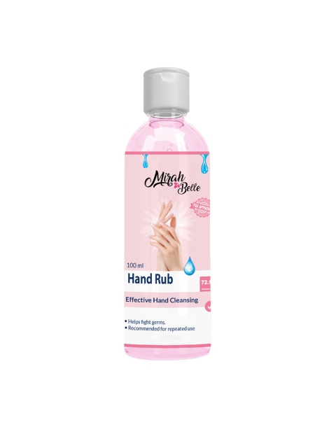 Mirah Belle Pink Hand Rub Sanitizer Gel 100 ml