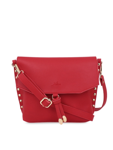 

yelloe Red Solid Sling Bag