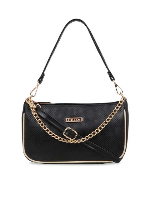 

ESBEDA Black Self Design Sling Bag