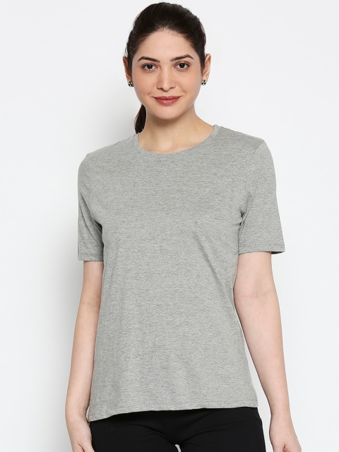 

Amaarzo Women Grey Solid Top
