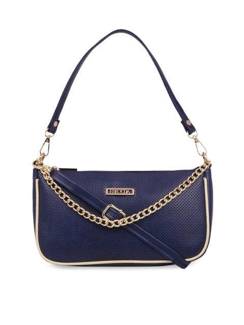 

ESBEDA Navy Blue Solid Shoulder Bag