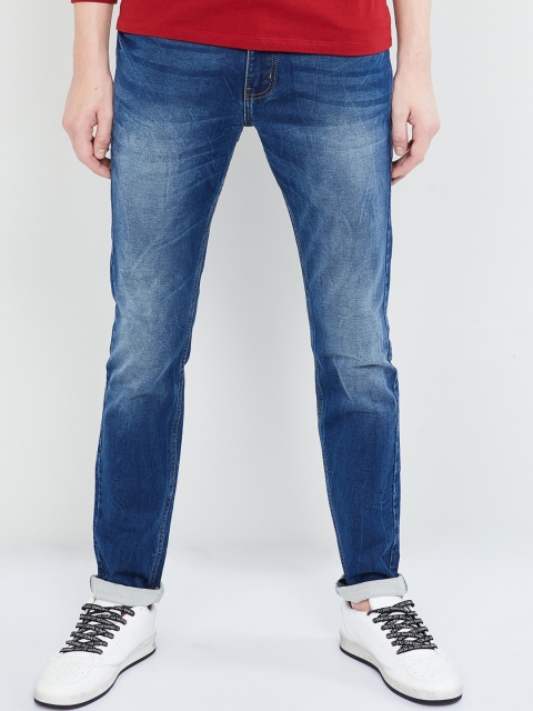 

max Men Blue Skinny Fit Jeans