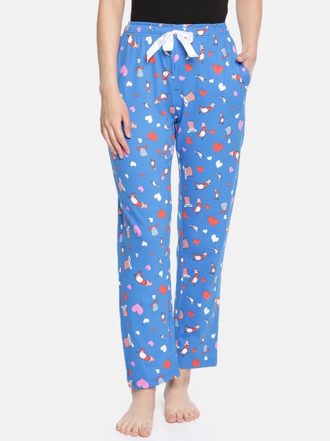 

Dollar Missy Women Blue Printed Lounge Pants