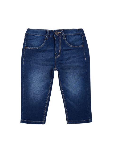 

VITAMINS Girls Blue Solid Capris