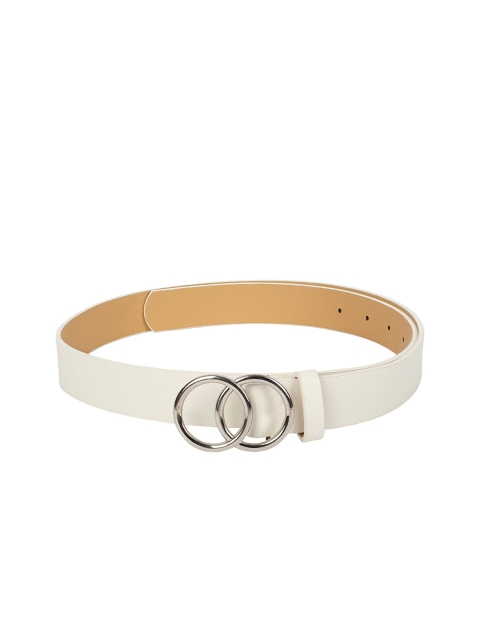 

CRUSSET Women White Solid Belt
