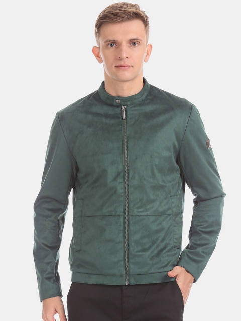 

True Blue Men Green Tailored Jacket
