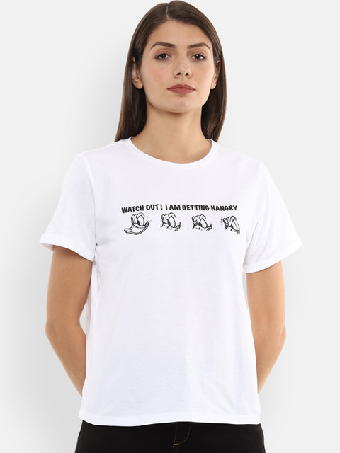 

Van Heusen Woman Women White Printed Top