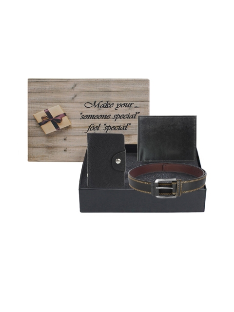 

LONDON FASHION hob Men Black Accessory Gift Set