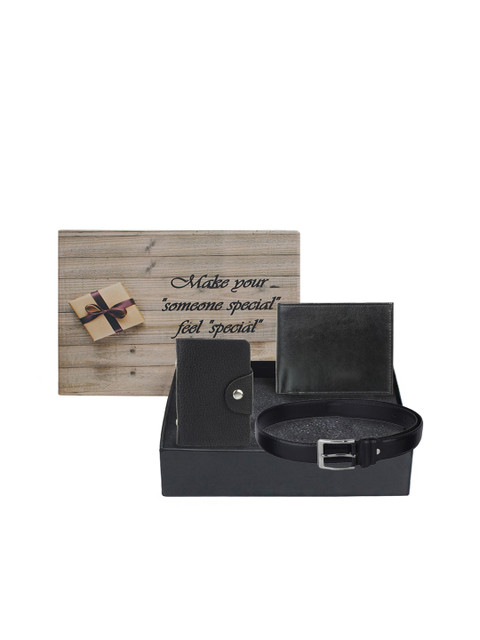 

LONDON FASHION hob Men Black Accessory Gift Set