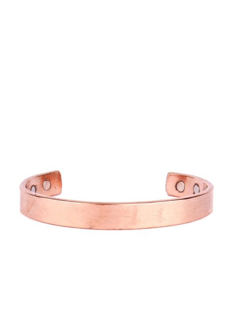 

DESI COLOUR Copper-Toned Magnet Kada Bracelet