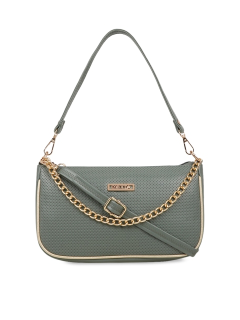

ESBEDA Green Solid Sling Bag