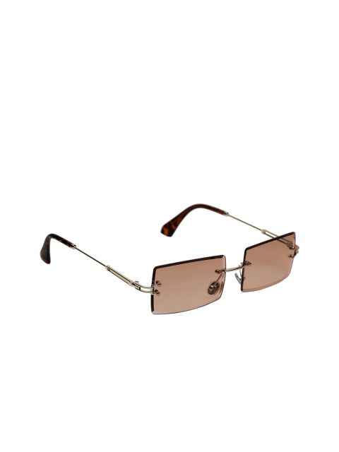 

AVANT-GARDE PARIS Women Polarised & UV Protected Rectangular Sunglasses 46080453, Brown