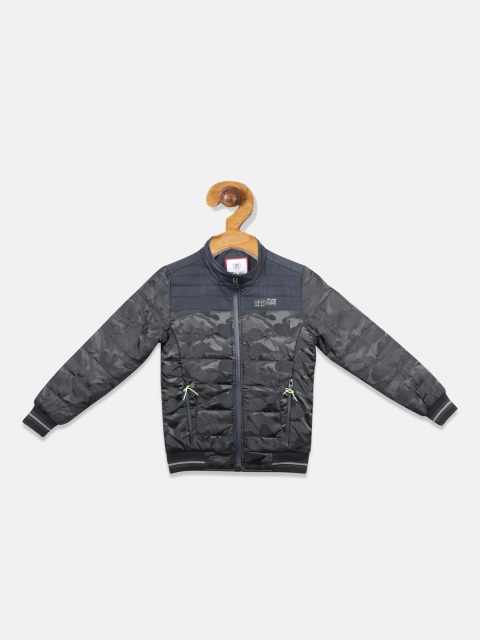 

Monte Carlo Boys Grey Printed Padded Jacket