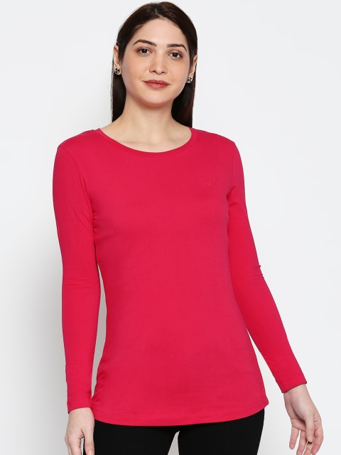 

Amaarzo Women Fuchsia Solid Top